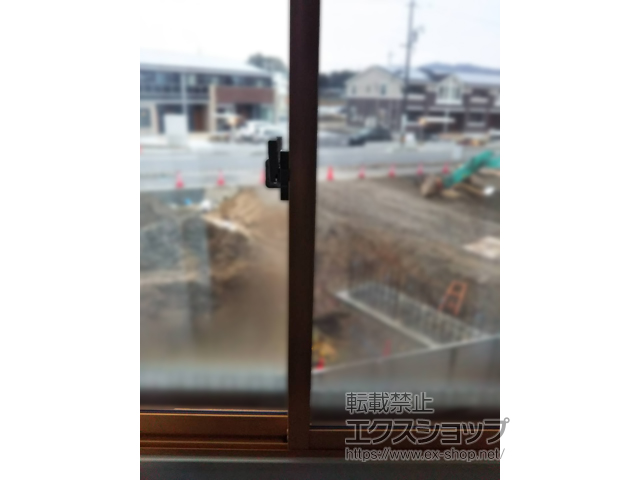 広島県東広島市のの二重窓（内窓） インプラス ダストバリア仕様 引違い窓 2枚建 施工例