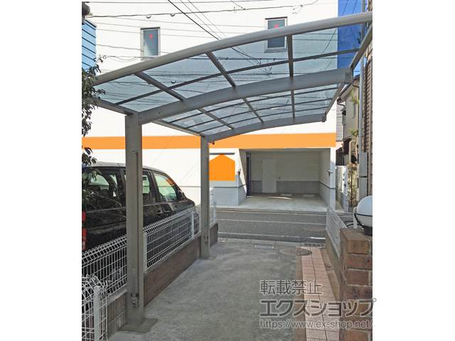 東京都西東京市ののカーポート プレシオスポート 積雪〜20cm対応 施工例