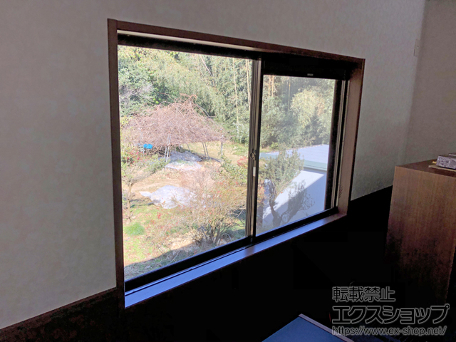 栃木県栃木市のの二重窓（内窓） インプラス ダストバリア仕様 引違い窓 4枚建 施工例