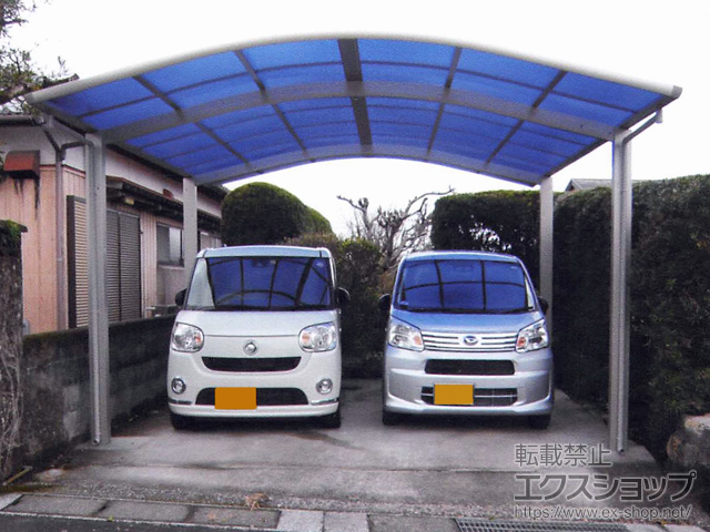 長崎県雲仙市ののカーポート レイナツインポートグラン 施工例