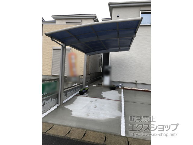 愛知県小牧市ののカーポート プレシオスポート 積雪〜20cm対応 施工例