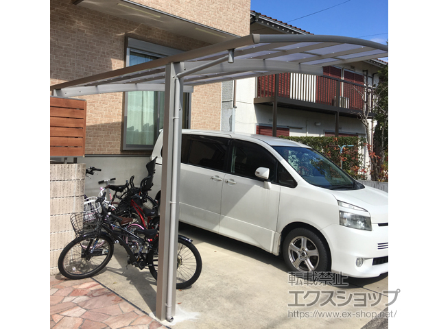 京都府京都市ののカーポート プレシオスポート 積雪〜20cm対応 施工例