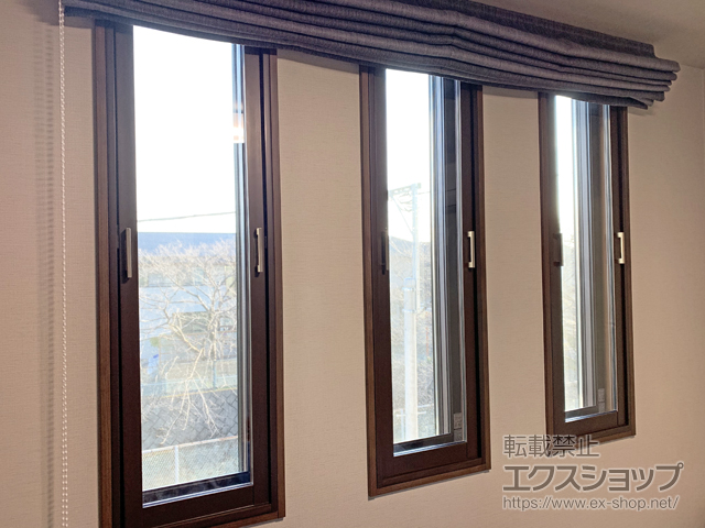 埼玉県さいたま市のの二重窓（内窓） プラメイクEII FIX窓 施工例