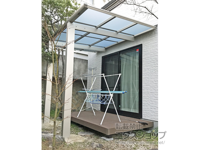 兵庫県宝塚市ののサイクルポート・駐輪場 エフルージュグランミニ 積雪〜20cm対応 施工例