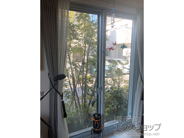 千葉県千葉市のの二重窓（内窓） インプラス ダストバリア仕様 引違い窓 2枚建 施工例