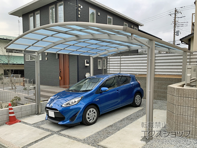 千葉県船橋市ののカーポート レイナツインポートグラン　積雪〜20cm対応 施工例