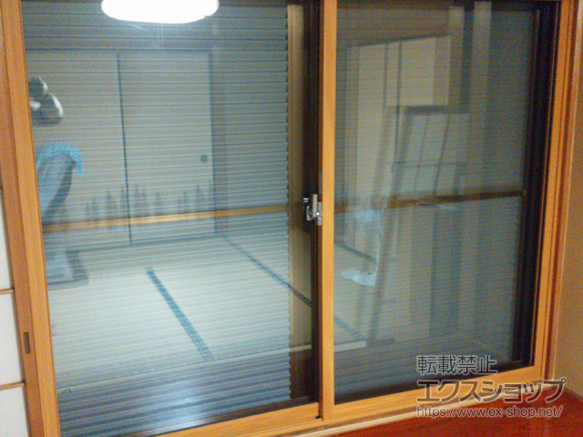 茨城県牛久市のの二重窓（内窓） インプラス ダストバリア仕様 引違い窓 2枚建 施工例