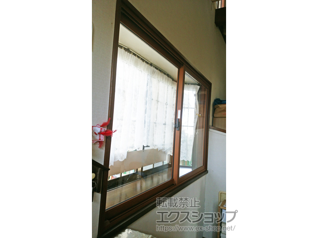 茨城県牛久市のの二重窓（内窓） インプラス ダストバリア仕様 引違い窓 2枚建 施工例