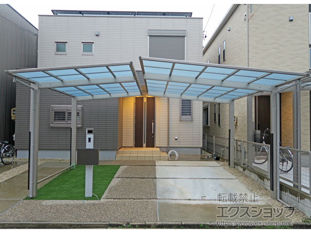 愛知県名古屋市ののカーポート エフルージュグラン　積雪〜20cm対応 施工例