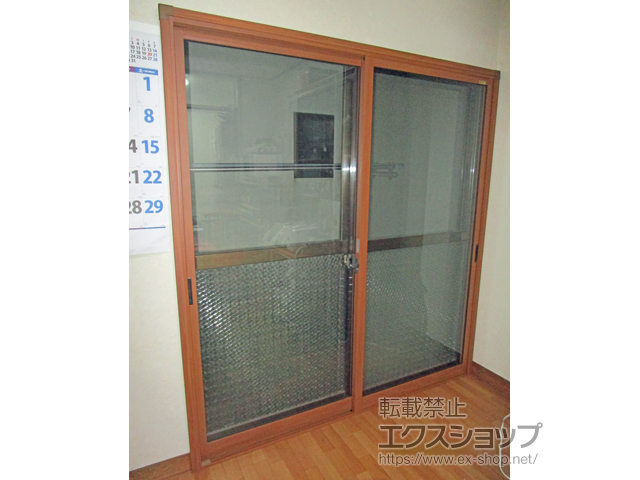 埼玉県さいたま市のの二重窓（内窓） インプラス ダストバリア仕様 引違い窓 2枚建 施工例