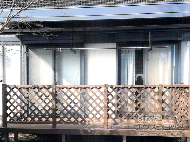 大分県大分市ののテラス屋根 ソラリア F型 テラスタイプ 単体 積雪〜20cm対応 施工例