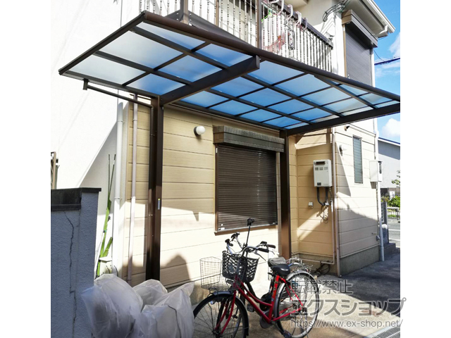 大阪府豊中市ののカーポート エフルージュグラン　積雪〜20cm対応 施工例