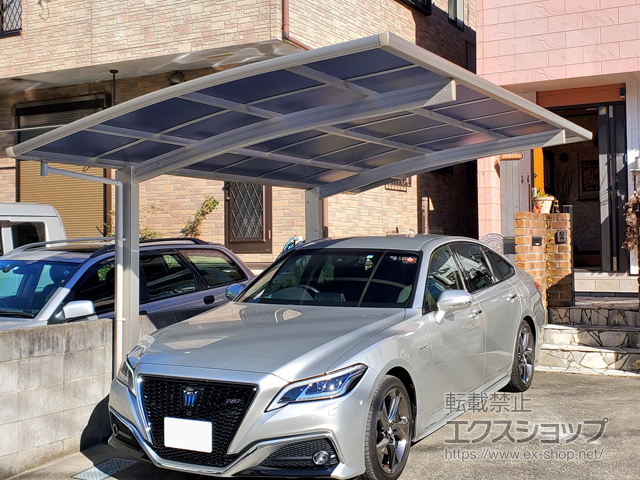 東京都町田市ののカーポート プレシオスポート 積雪〜20cm対応 施工例