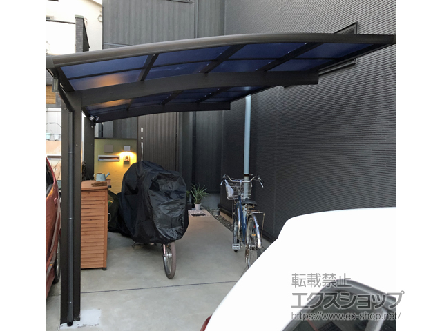 大阪府大阪市ののカーポート プレシオスポート 積雪〜20cm対応 施工例