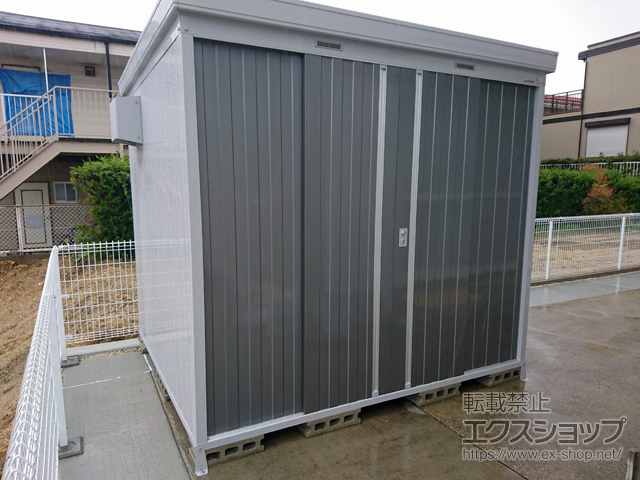愛知県愛知郡東郷町のの物置・屋外倉庫 ネクスタ 一般型 2630×2210×2375（NXN-60H） NXN-60H-PG 施工例