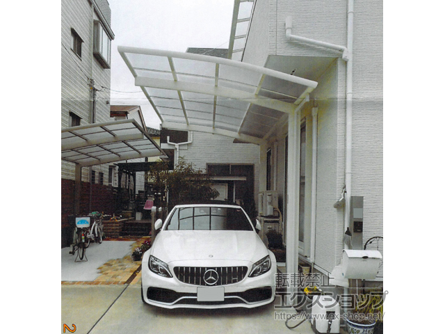 埼玉県春日部市ののカーポート レイナポートグラン　積雪〜20cm対応 施工例