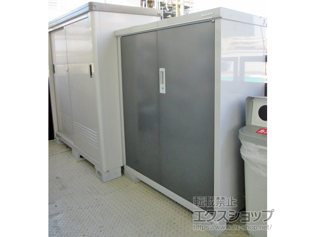 大阪府大阪市のの物置・屋外倉庫 エポミニ 断熱構造 1500×750×1500（YMEM-1507E） YMEM-1507E-DB 施工例