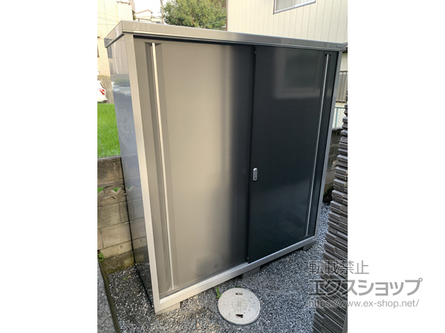 千葉県船橋市のの物置・屋外倉庫 シンプリー 一般型 （MJX-176E） 施工例