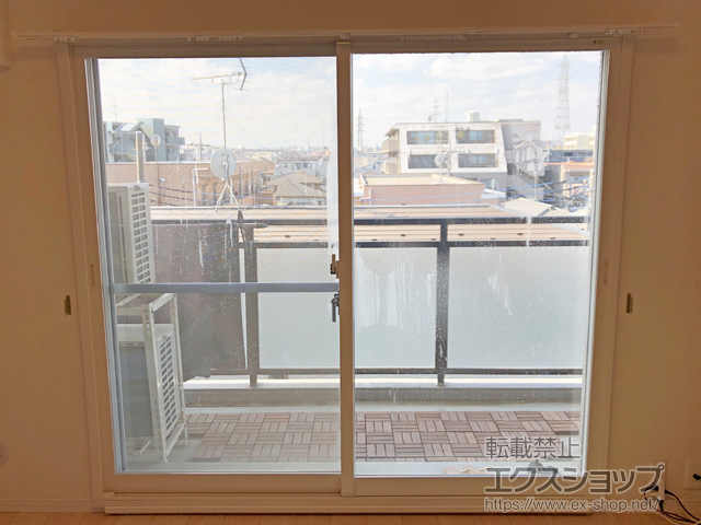 神奈川県川崎市のの二重窓（内窓） インプラス ダストバリア仕様 引違い窓 2枚建 施工例