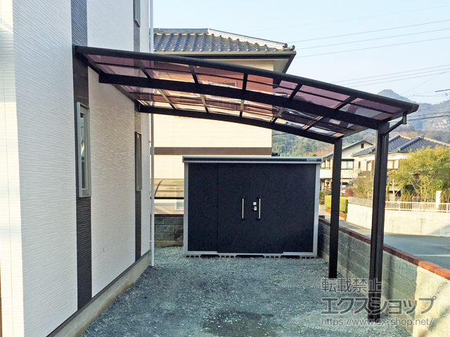 山口県防府市ののカーポート レイナベーカポートグラン　積雪〜20cm対応 施工例