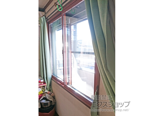 埼玉県川口市のの二重窓（内窓） インプラス ダストバリア仕様 引違い窓 2枚建 施工例