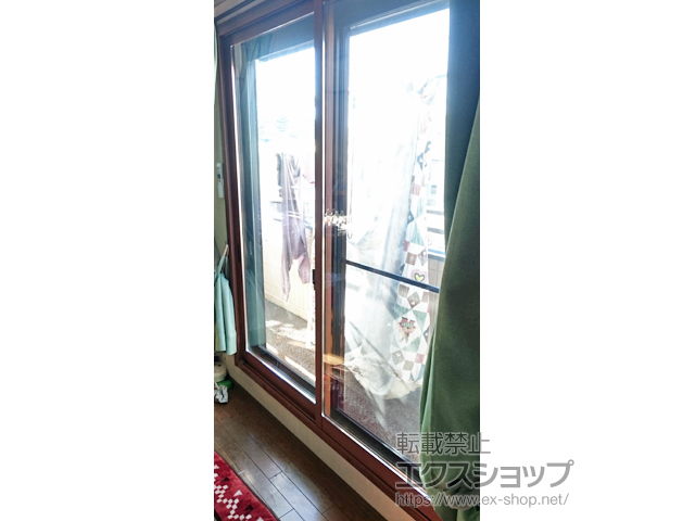 埼玉県川口市のの二重窓（内窓） インプラス ダストバリア仕様 引違い窓 2枚建 施工例