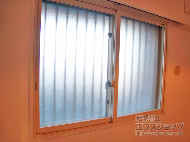 埼玉県草加市のの二重窓（内窓） インプラス ダストバリア仕様 引違い窓 2枚建 施工例