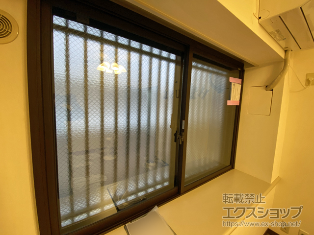 静岡県熱海市のの二重窓（内窓） インプラス ダストバリア仕様 引違い窓 2枚建 施工例