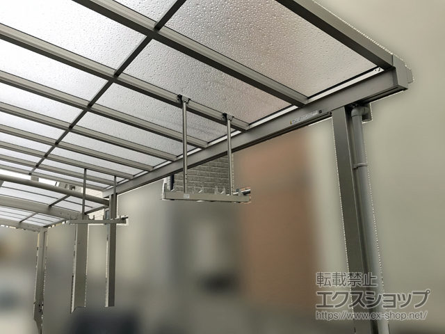 埼玉県さいたま市ののテラス屋根 ソラリア F型 テラスタイプ 単体 積雪〜20cm対応 施工例