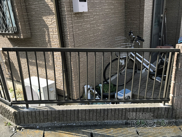 神奈川県横浜市ののフェンス・柵 ハイサモア　自由柱施工 施工例