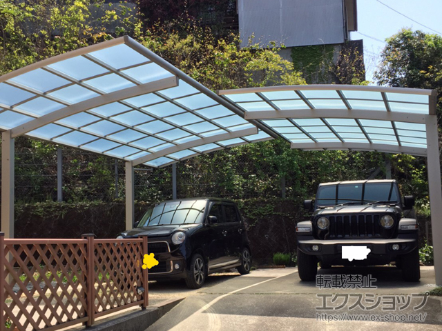 高知県高知市ののカーポート レイナポートグラン　積雪〜20cm対応 施工例