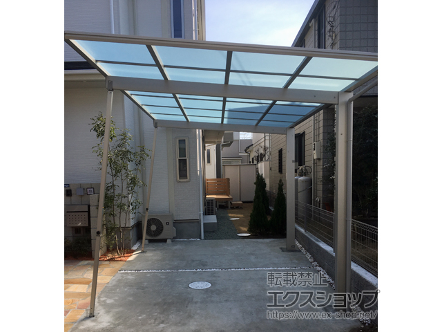 神奈川県茅ヶ崎市ののカーポート エフルージュグラン　積雪〜20cm対応 施工例