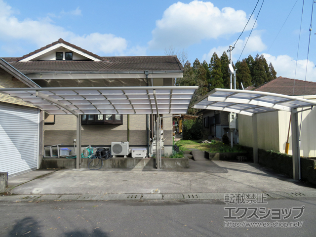 鹿児島県鹿屋市ののカーポート レイナポートグラン　積雪〜20cm対応 施工例