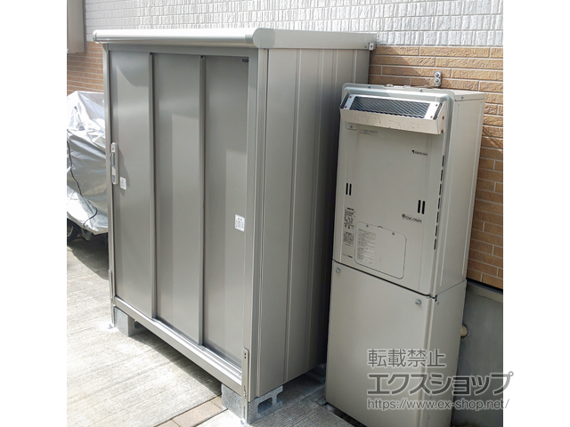 神奈川県横浜市のの物置・屋外倉庫 エスモ 一般型 1200×650×1501（ESE-1206E） ESE-1206E-SS 施工例