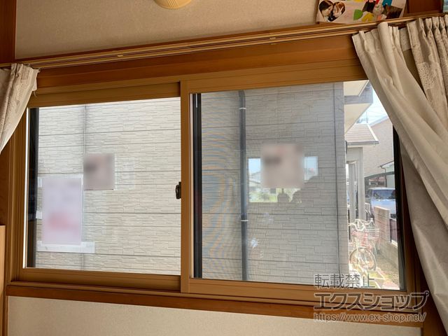 兵庫県加古川市のの二重窓（内窓） プラマードU 引違い窓 2枚建 施工例