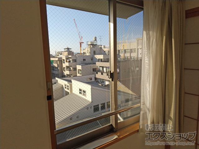 大阪府大阪市のの二重窓（内窓） インプラス ダストバリア仕様 引違い窓 2枚建 施工例