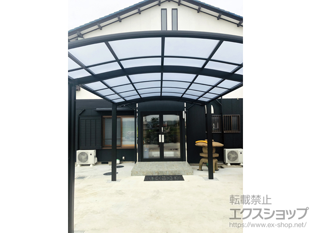 千葉県袖ケ浦市のLIXIL リクシル（トステム）のカーポート カルエードシグマIII 積雪〜20cm対応 施工例