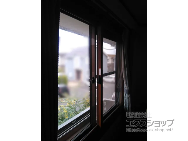 岡山県岡山市のの内窓（二重窓・二重サッシ） インプラス ダストバリア仕様 引違い窓 2枚建 施工例