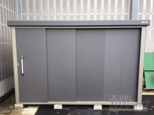 静岡県富士宮市のの物置・屋外倉庫 エスケーエイト SK8-180 一般型 3000×2000×1940 SK8-180-GK 施工例