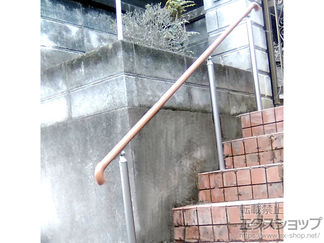 宮城県塩竈市ののフェンス・柵 グリップライン 歩行補助手すり 施工例