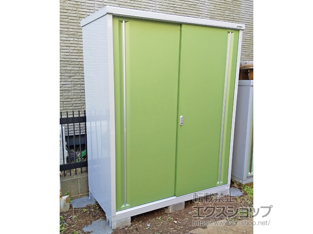 千葉県船橋市のの物置・屋外倉庫 シンプリー 一般型 1520×755×1903（MJX-157E-P） MJX-157E-P-LG 施工例