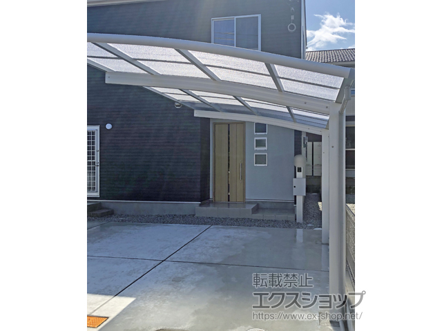奈良県磯城郡田原本町ののカーポート レイナポートグラン　積雪〜20cm対応 施工例