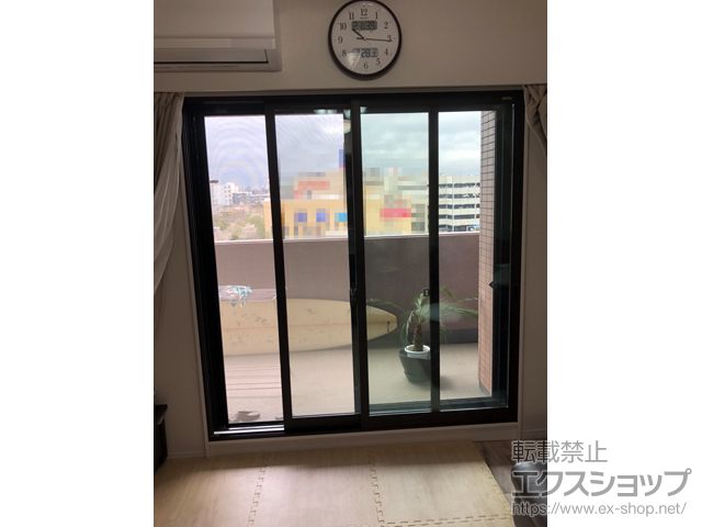 東京都江東区のの二重窓（内窓） インプラス ダストバリア仕様 引違い窓 2枚建 施工例