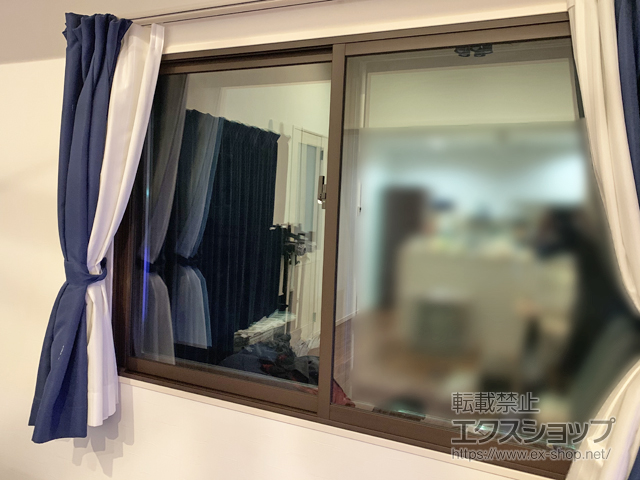 千葉県八千代市のの二重窓（内窓） インプラス ダストバリア仕様 引違い窓 2枚建 施工例