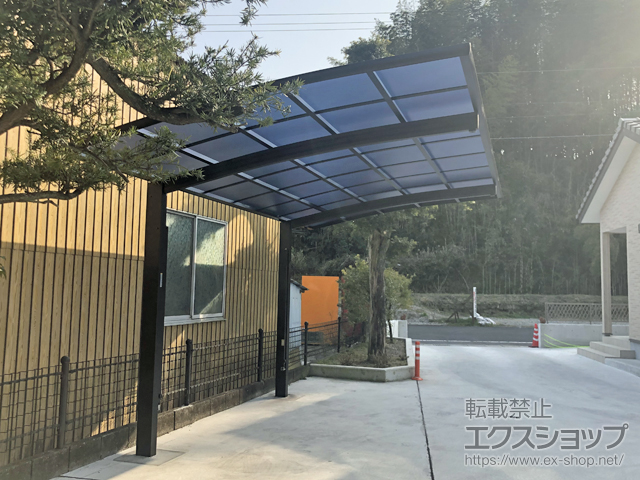 宮崎県延岡市ののカーポート レイナポートグラン　積雪〜20cm対応 施工例