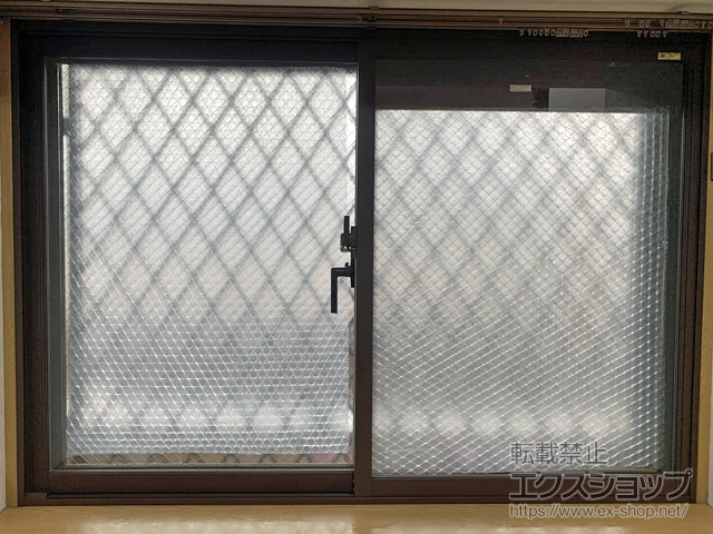 広島県安芸郡府中町のの二重窓（内窓） インプラス ダストバリア仕様 引違い窓 2枚建 施工例