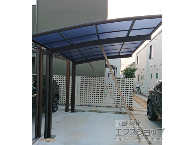 愛知県北名古屋市ののカーポート プレシオスポート 積雪〜20cm対応 施工例