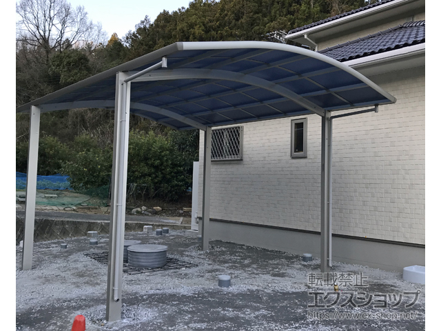 愛媛県南宇和郡愛南町ののカーポート レイナツインポートグラン　積雪〜20cm対応 施工例