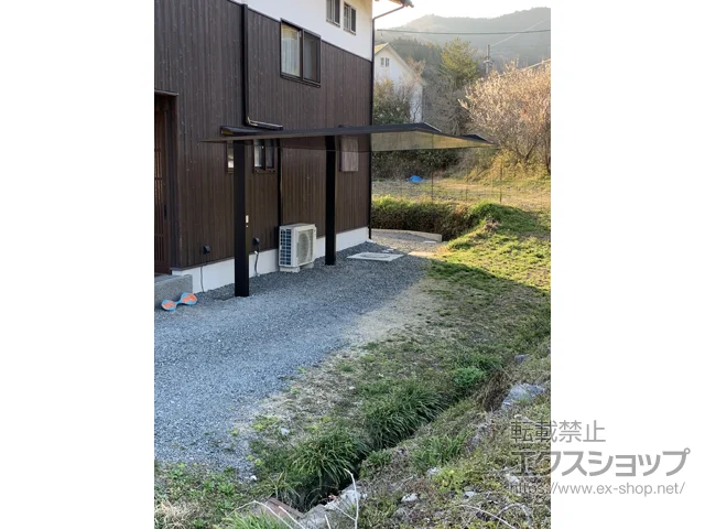 岡山県和気郡和気町のLIXIL(リクシル)のカーポート カーポートSC 積雪対応20cm 施工例