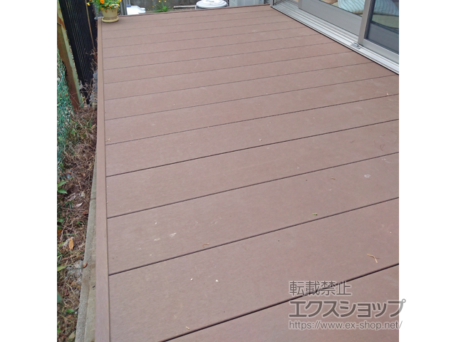 東京都小平市ののウッドデッキ マージウッドデッキ 施工例
